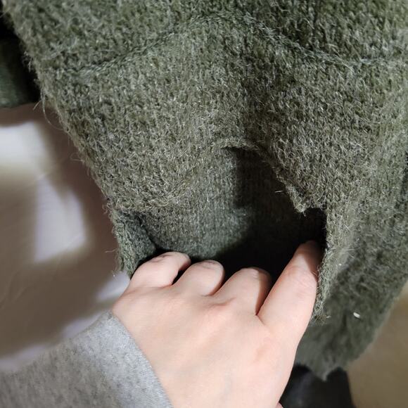 Kristine Women's L/XL Aztec Print Duster Cardigan with Pockets - Picture 3 of 5